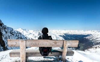 Dreiländerblick Staatsgrenze Italien Österreich